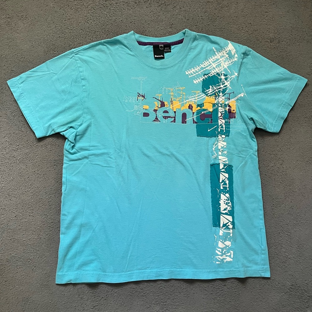 Bench Teal Graphic Tee